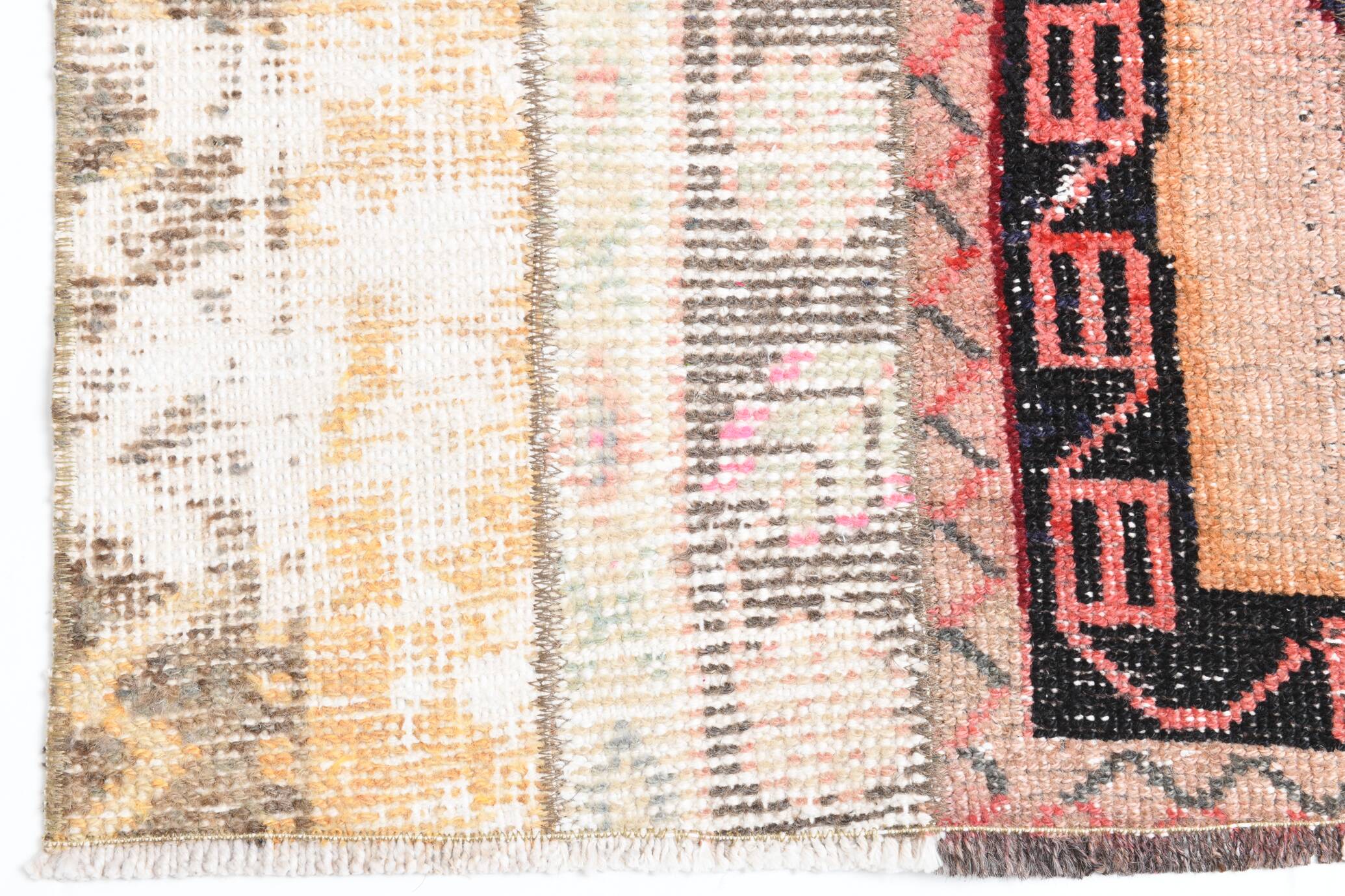 2x7 Shabby Chic Vintage Runner Rug 58x225Cm SK 17375