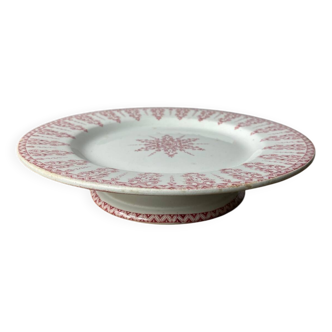 Old Giens iron earth compote dish
