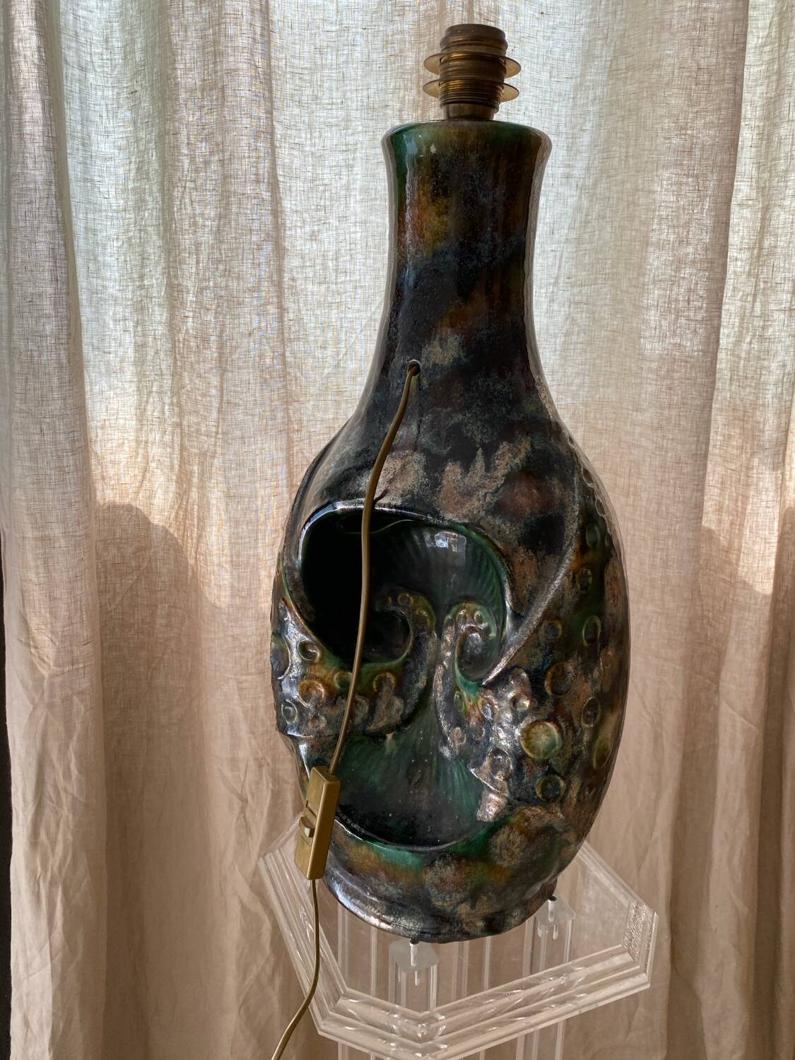 Vintage ceramic lamp