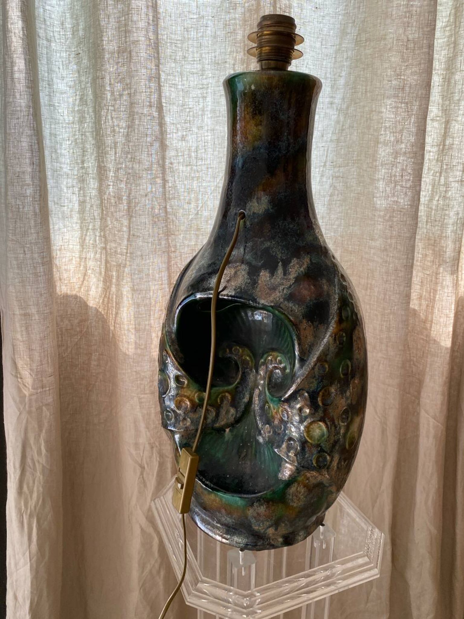 Vintage ceramic lamp