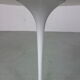 Eero Saarinen White Vintage Tulip Side Table for Knoll, 1960