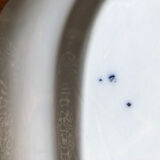 Plat faience anglaise XIXe BWM&co