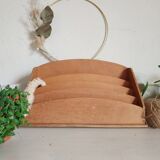 Old wooden letter carrier sorter