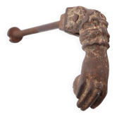 Hand-shaped door knocker, 1930s