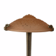 Lampe de table monumentale art déco rose, Muller frères Luneville, France, ca 1920s