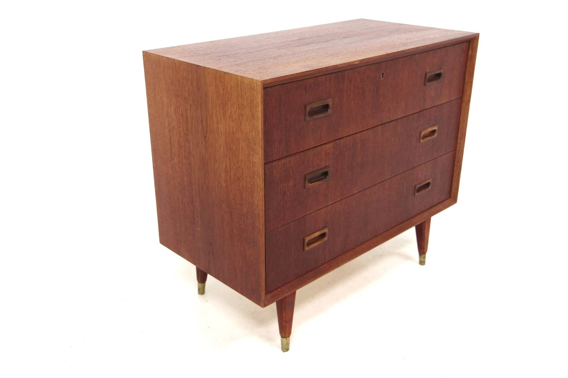 Scandinavian teak chest of drawers, Sweden, 1960