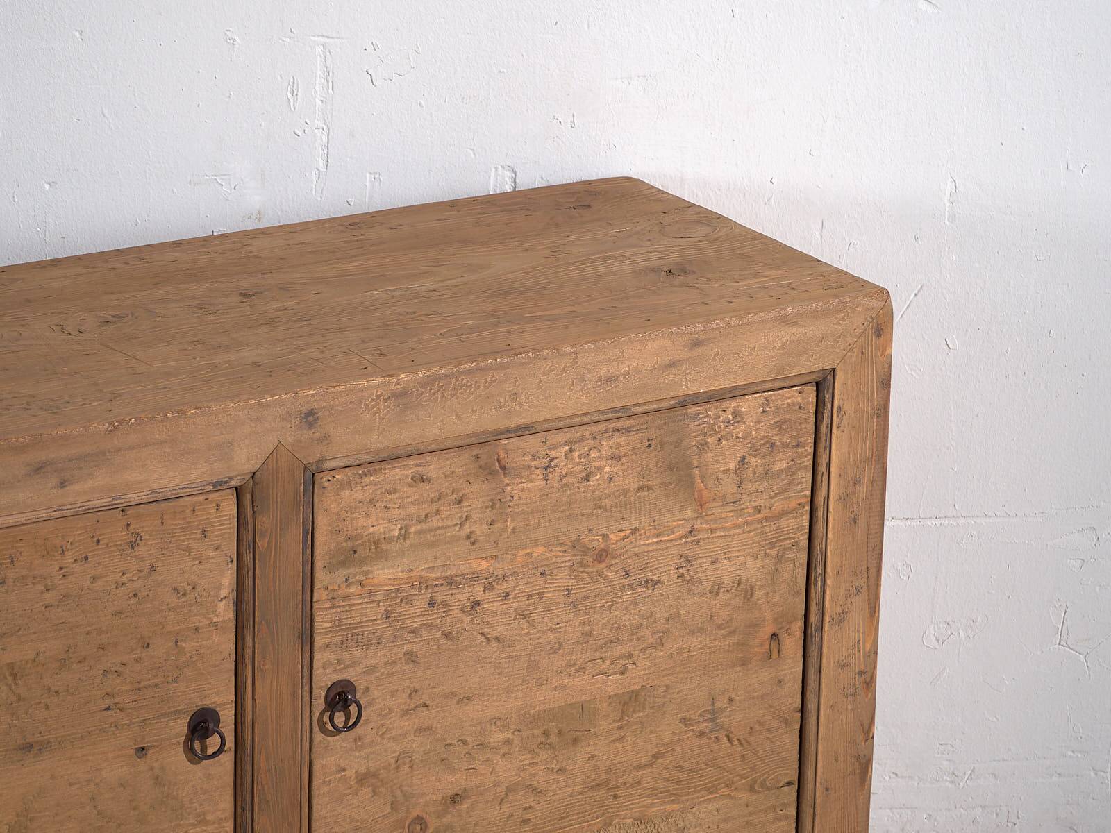 Small antique two-door sideboard (circa 1900)