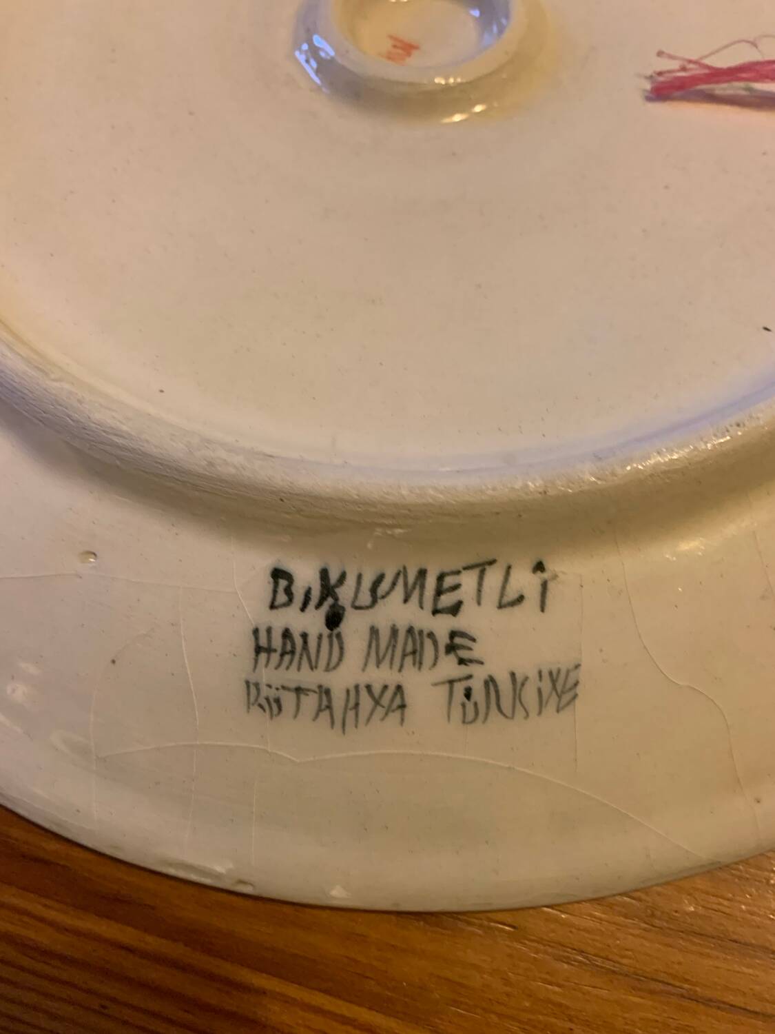 Turkish Biklumtli Plate