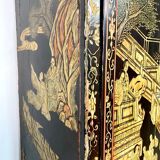 Black lacquered Chinese cabinet 19th century