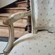 Pair of Louis XVI style armchairs