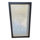 Vitre de bistrot parisien en verre dépoli 1900