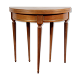 Louis XVI-style half-moon table