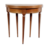Table demi-lune de style Louis XVI