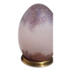 Lampe œuf en opaline