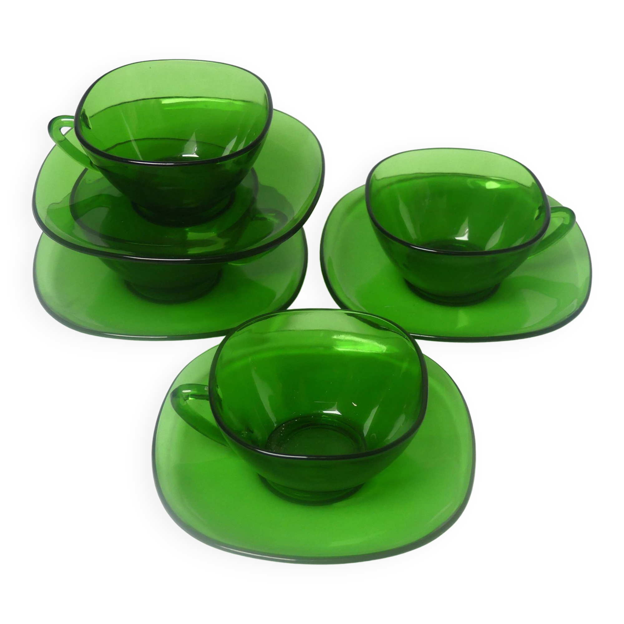 Vereco coffee cups with saucers