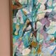 Huile sur toile suédoise – “composition” attribuée à gunnar alvarna