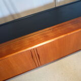 Scandinavian vintage low teak enfilade