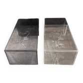 Paire de table basse kartell