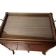 vintage mahogany serving table