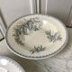 4 assiettes creuses Terre de Fer Société Céramique modèle Chardon made in Holland fin XIXè