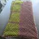 Plaid or vintage wool blanket.