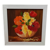 Poppy flower painting