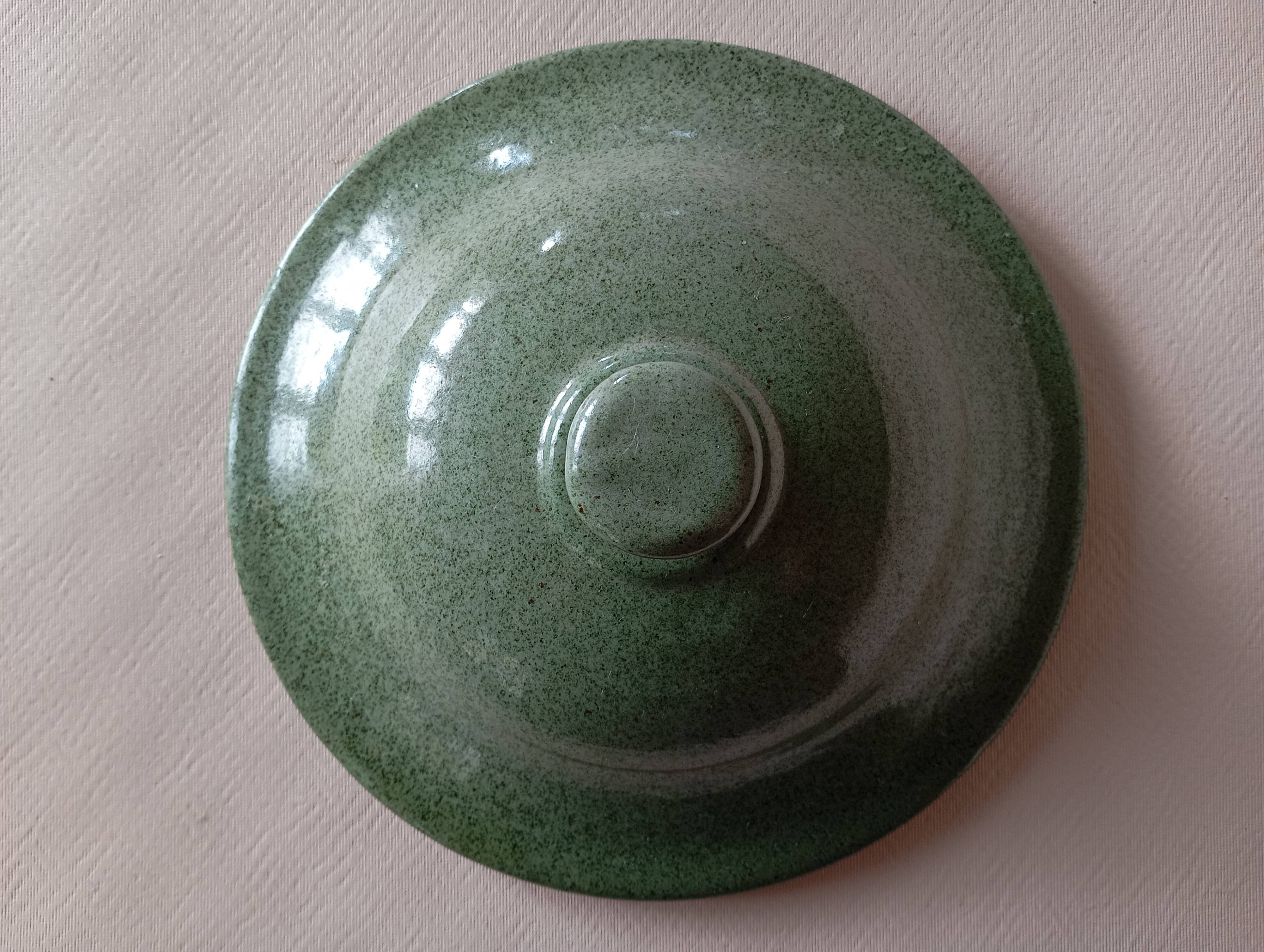 Handcrafted stoneware vegetable bowl