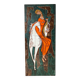 Large ceramic wall panel from the 1960s.