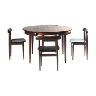 Dining Set by Hans Olsen for Frem Røjle, 1960s