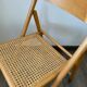 Folding cannee chair