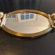 art deco mirrored tray