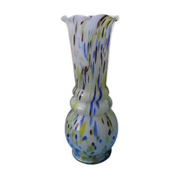 Multicolored vase