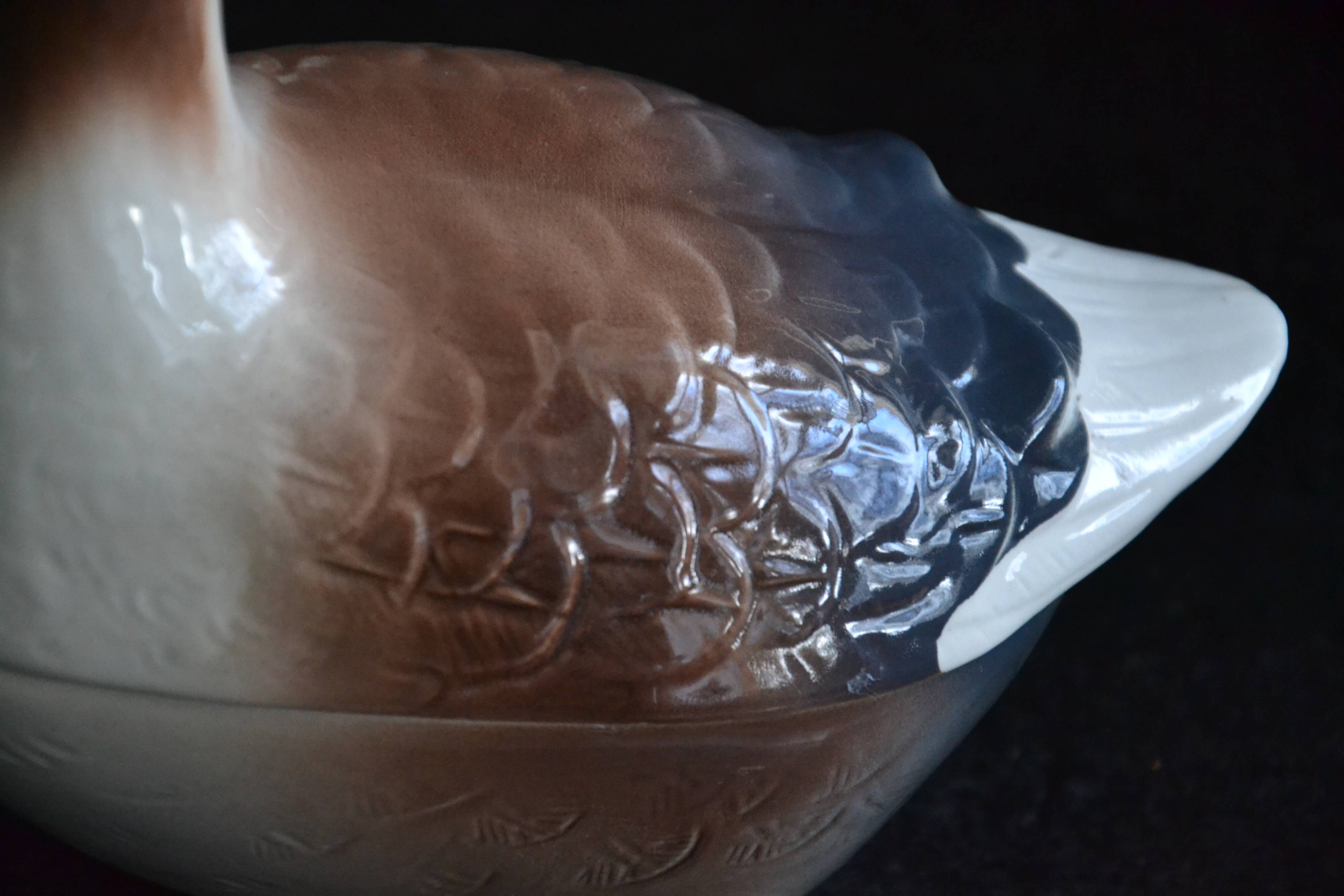 Caugant terrine/empty pocket "goose"