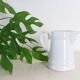 Water pitcher, white porcelain, 1960s vintage German