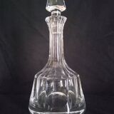 Carafe à whisky Art Déco en cristal taillé
