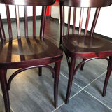 Pair of vintage bistro chairs