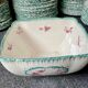 Saladier - service penthièvre en terre de fer de chez wedgwood