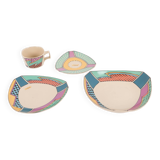 Postmodern porcelain set ‘Flash one’ from Dorothy Hafner for Rosenthal