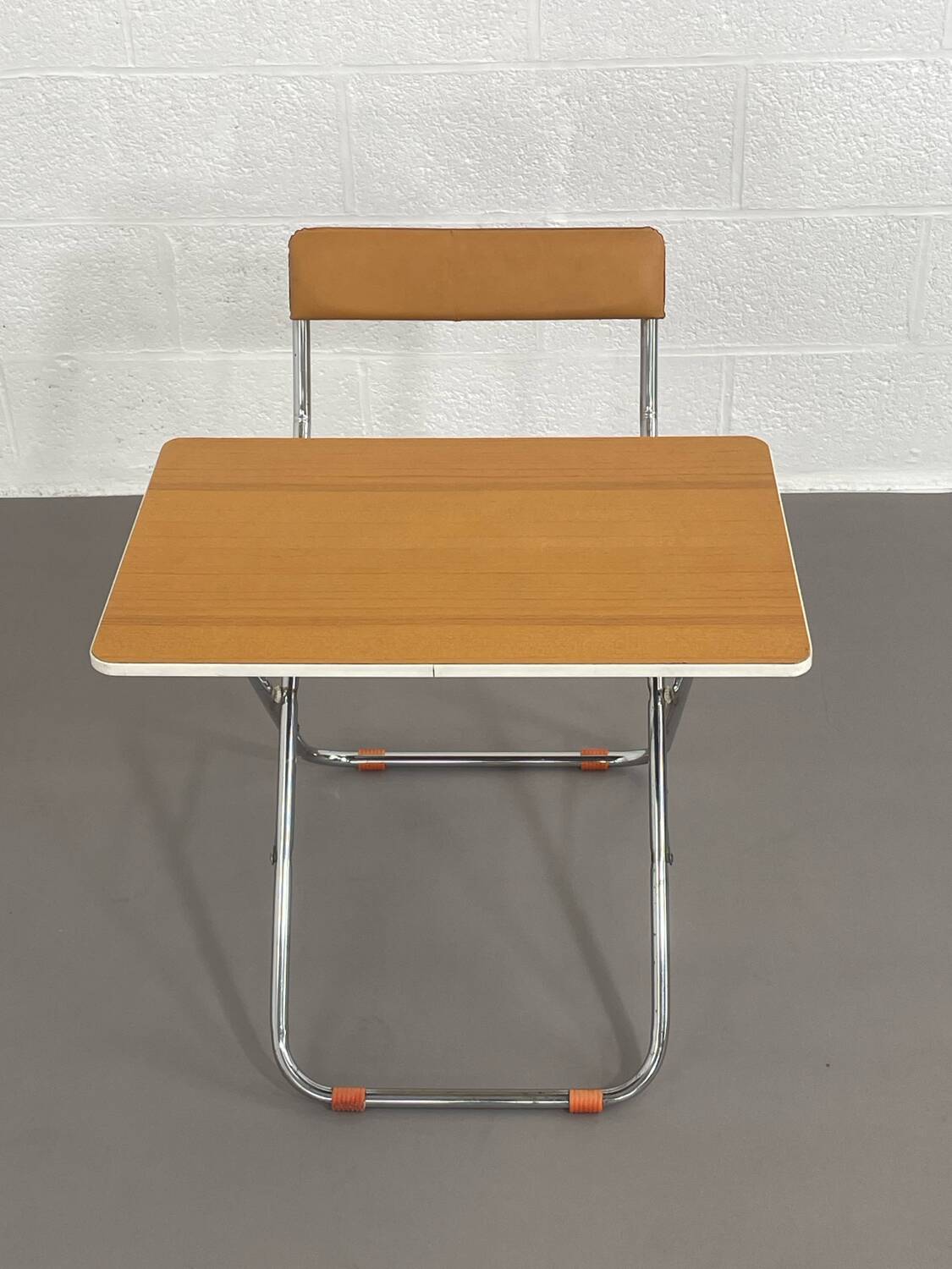 Vintage school folding desk