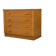 Commode en placage de pin des années 1980