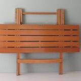 Vintage wood folding garden set.