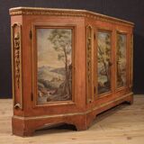 Venetian sideboard from the 50s in lacquered wood