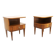 Set of 2 mahogany bedside tables, Swedish Modern, Sweden, 1940