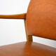Paire de fauteuils vintage danois en teck et cuir