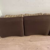 Lot 6 fauteuils tissu en polystyrène rigide année 50/60