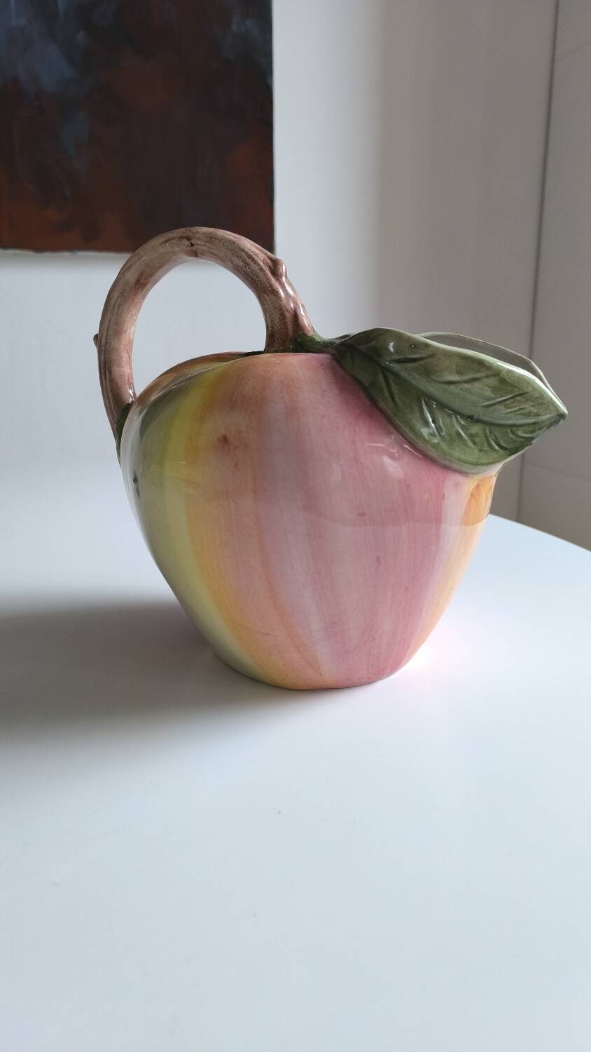 Large bassano pitcher (italy) vintage