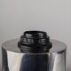 Steel sculpture table lamp