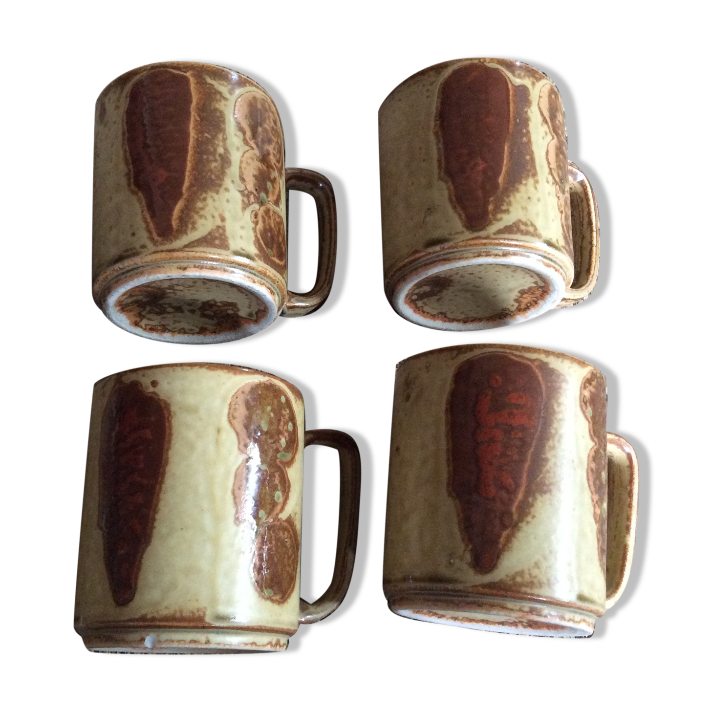Série de 4 mugs