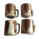 Série de 4 mugs