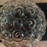 Helena Tynell Round Vintage Snail Glass Ceiling Light